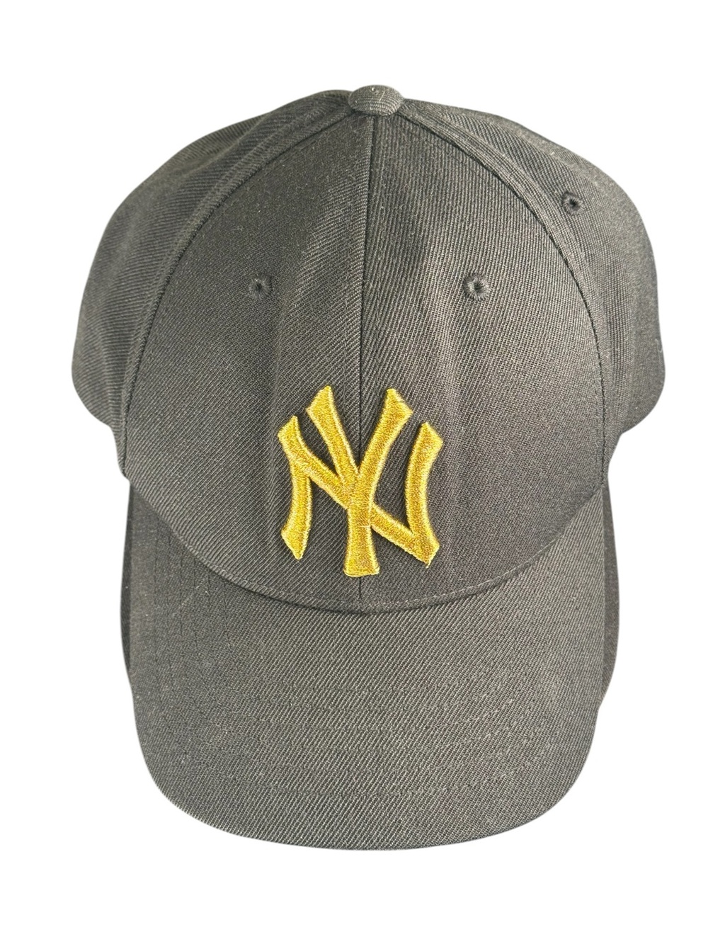 Women’s NY Yankees Black & Gold Logo Baseball Cap Adjustable Hat